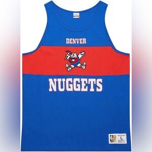 NWT - Mitchell & Ness Denver Nuggets Maxie Retro Tank Top, Size -M